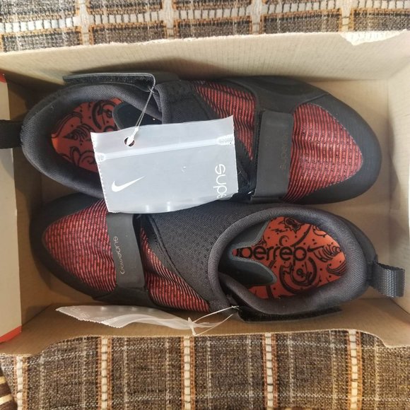 $120 NWB Women’s Nike Superrep Cycle Cycling Indoor Shoe CJ0775 008 Black Orange - Picture 7 of 9